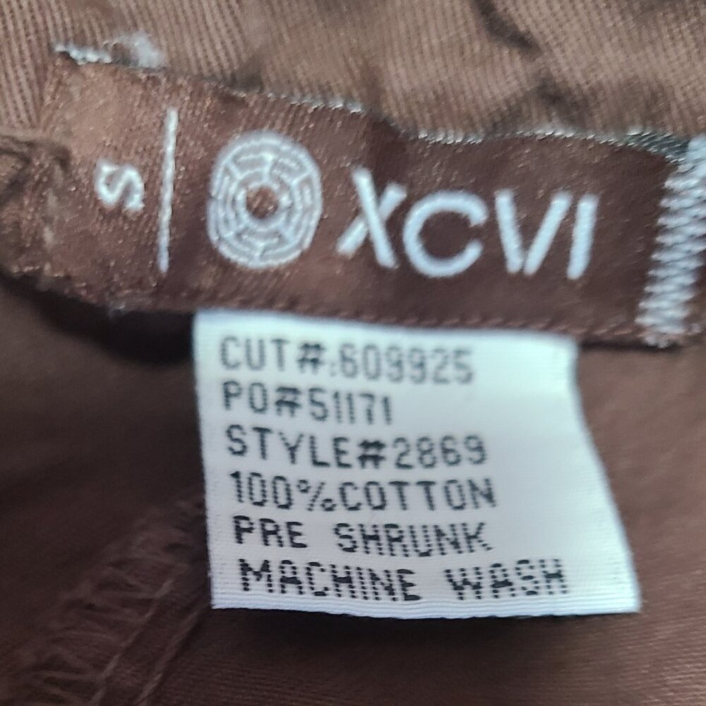 XCVI CAPRI  PANTS Flare Leg Size Small